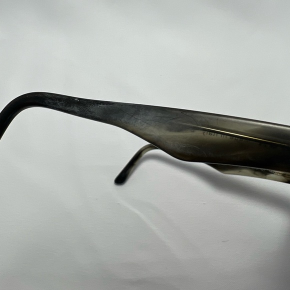 Prada Rectangle Olive Green Eyeglasses - Frames only - Picture 6 of 9